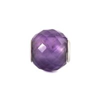 Charm Trollbeads Pietre Preziose in Piedras semipreciosas Ametista TSTBE-00051 - TSTBE-00051